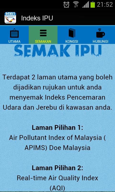 Indeks Pencemaran Udara - IPU