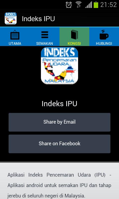 Indeks Pencemaran Udara - IPU