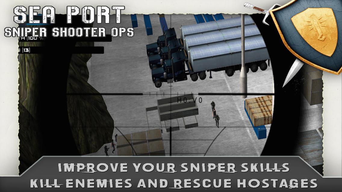 Sea Port Sniper Shooter Ops