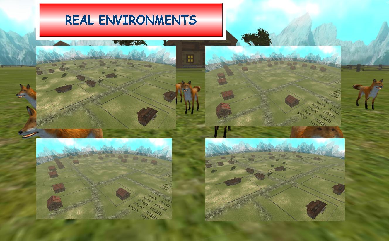 FOX HUNTING: VILLAGE 3D