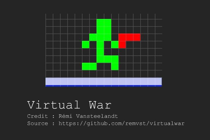 8-bit Virtual War