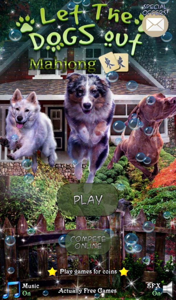 Hidden Mahjong: Let Dogs Out