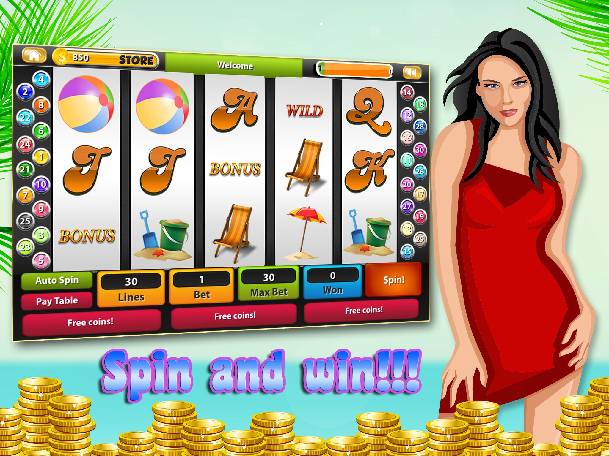 Summer HOT Slot Machine Casino