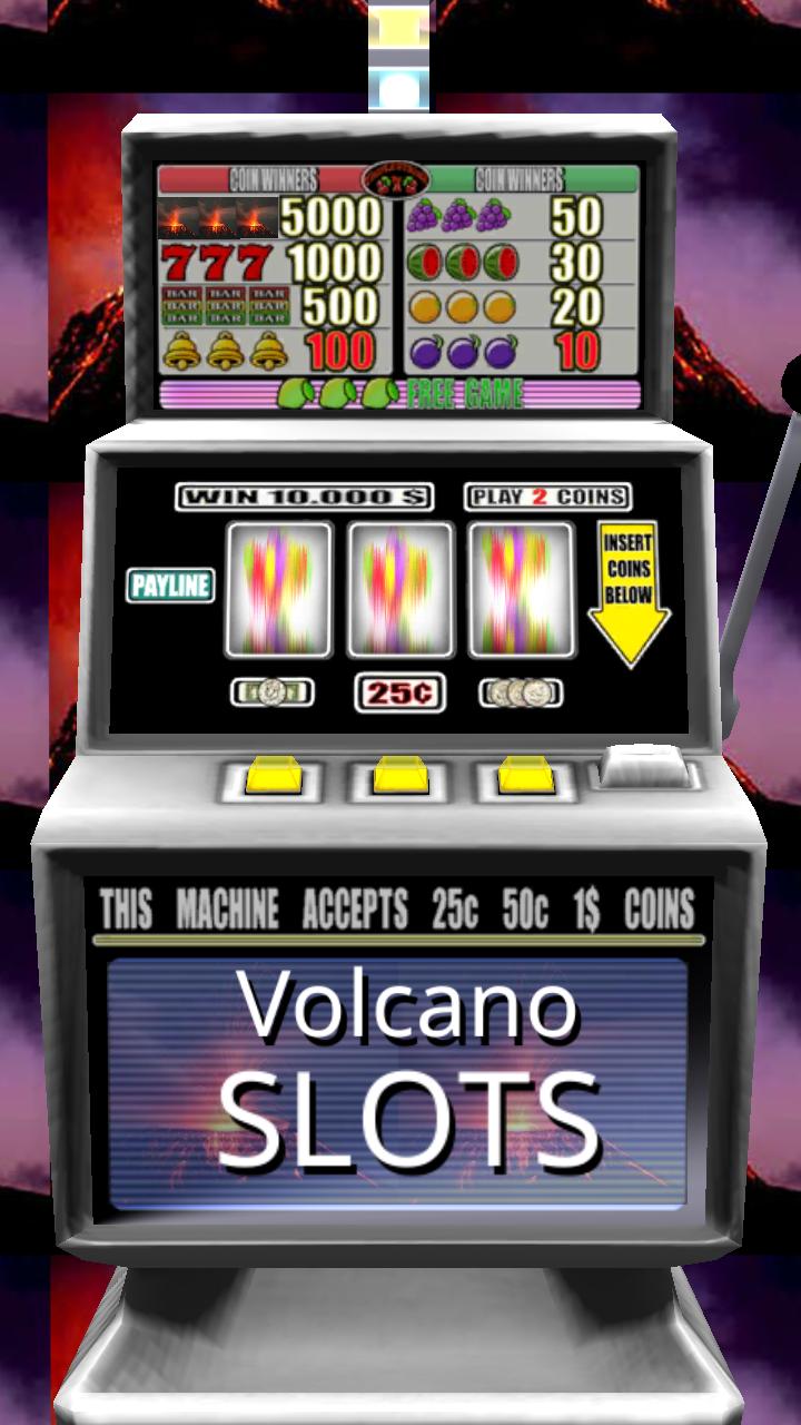 3D Volcano Slots - Free