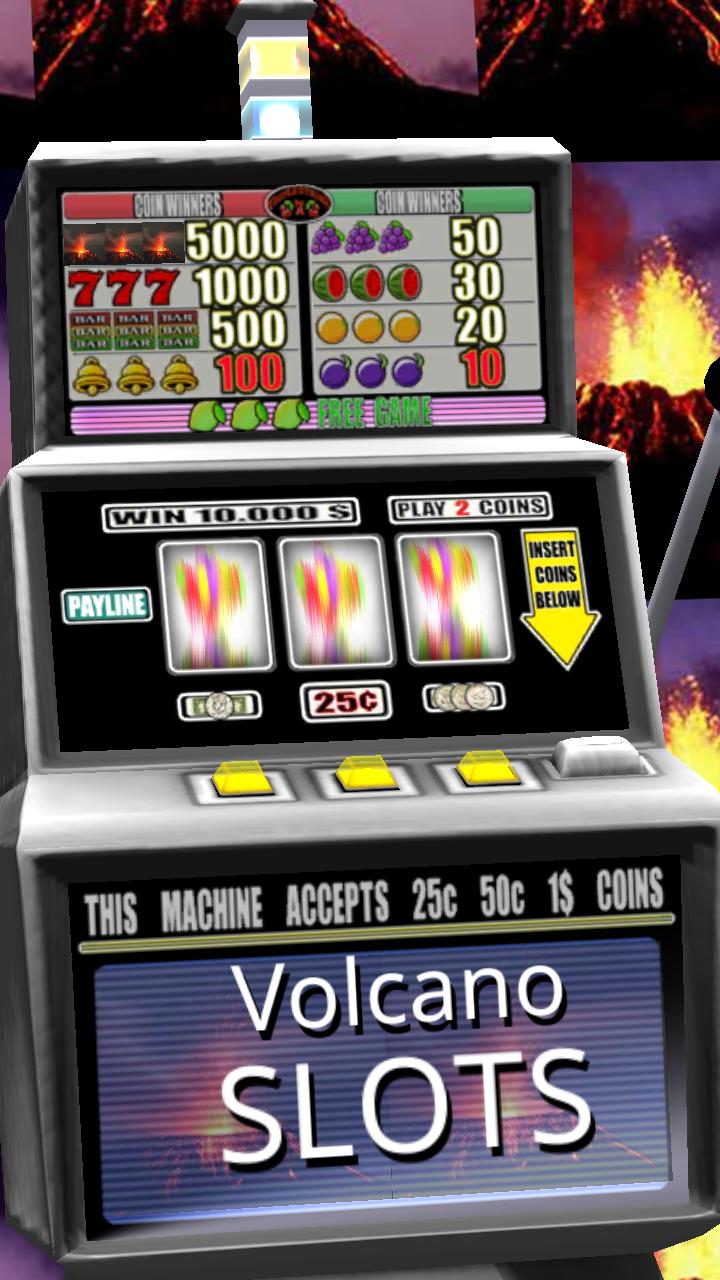 3D Volcano Slots - Free