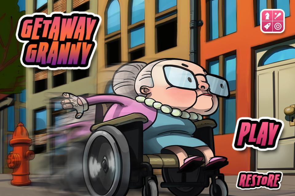 Getaway Granny -Free Angry Run