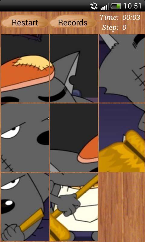 Cartoon Puzzle Game