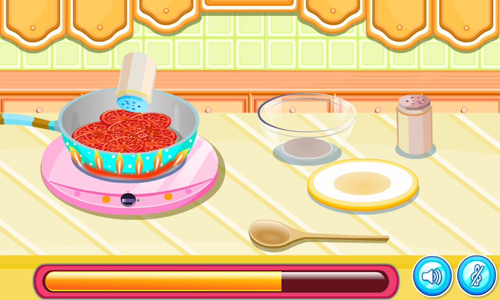 Yummy Pizza, Cooking Game