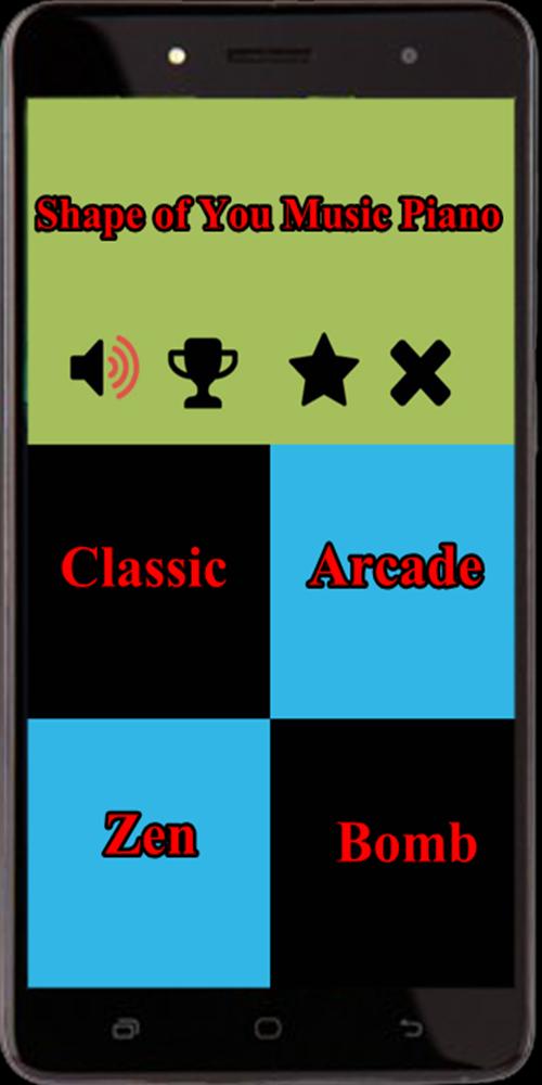 Piano Tiles for Shape of You