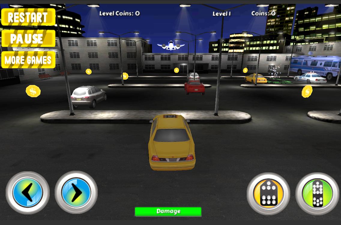 Airport 3D Taxi Parking