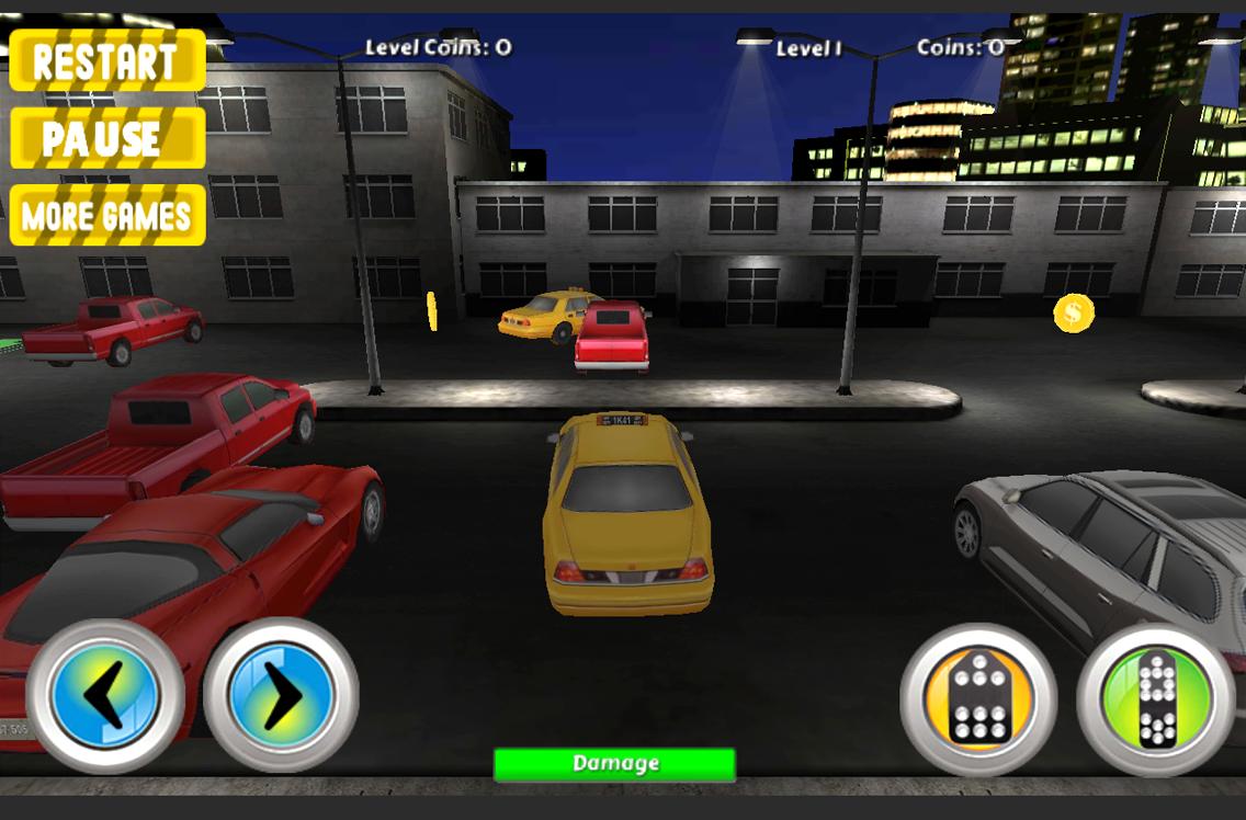 Airport 3D Taxi Parking