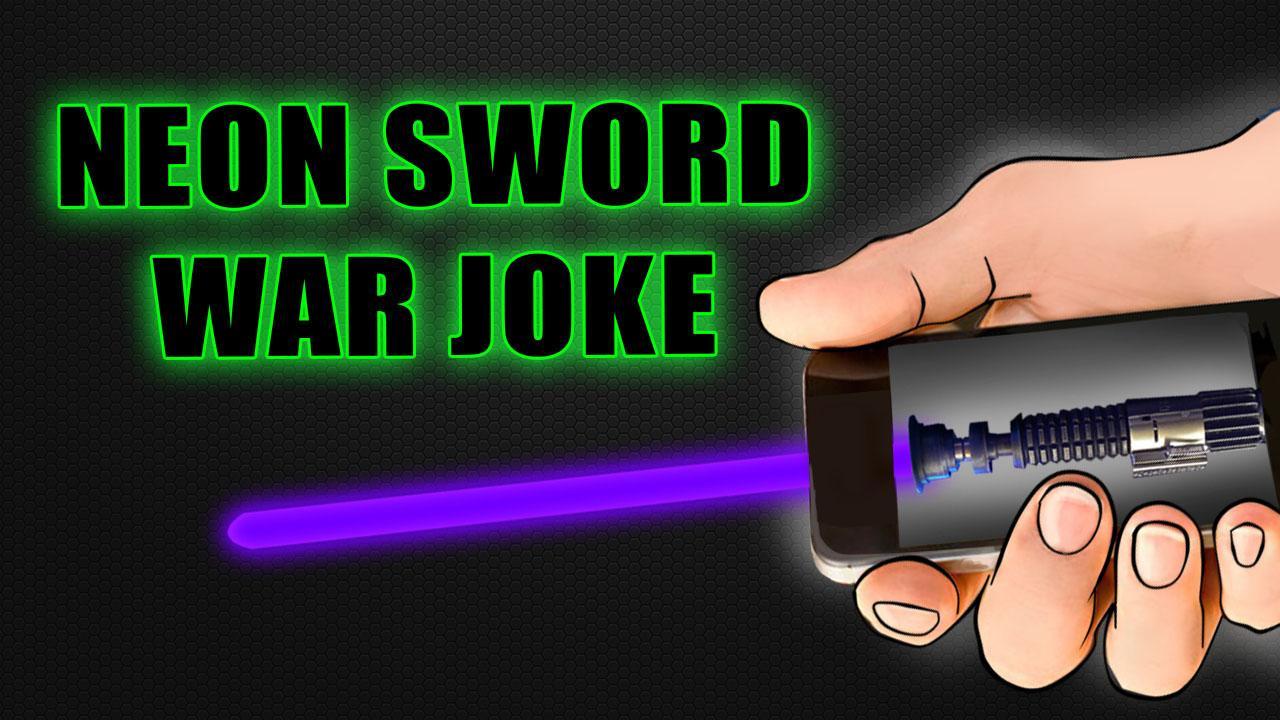 Neon Sword War Joke