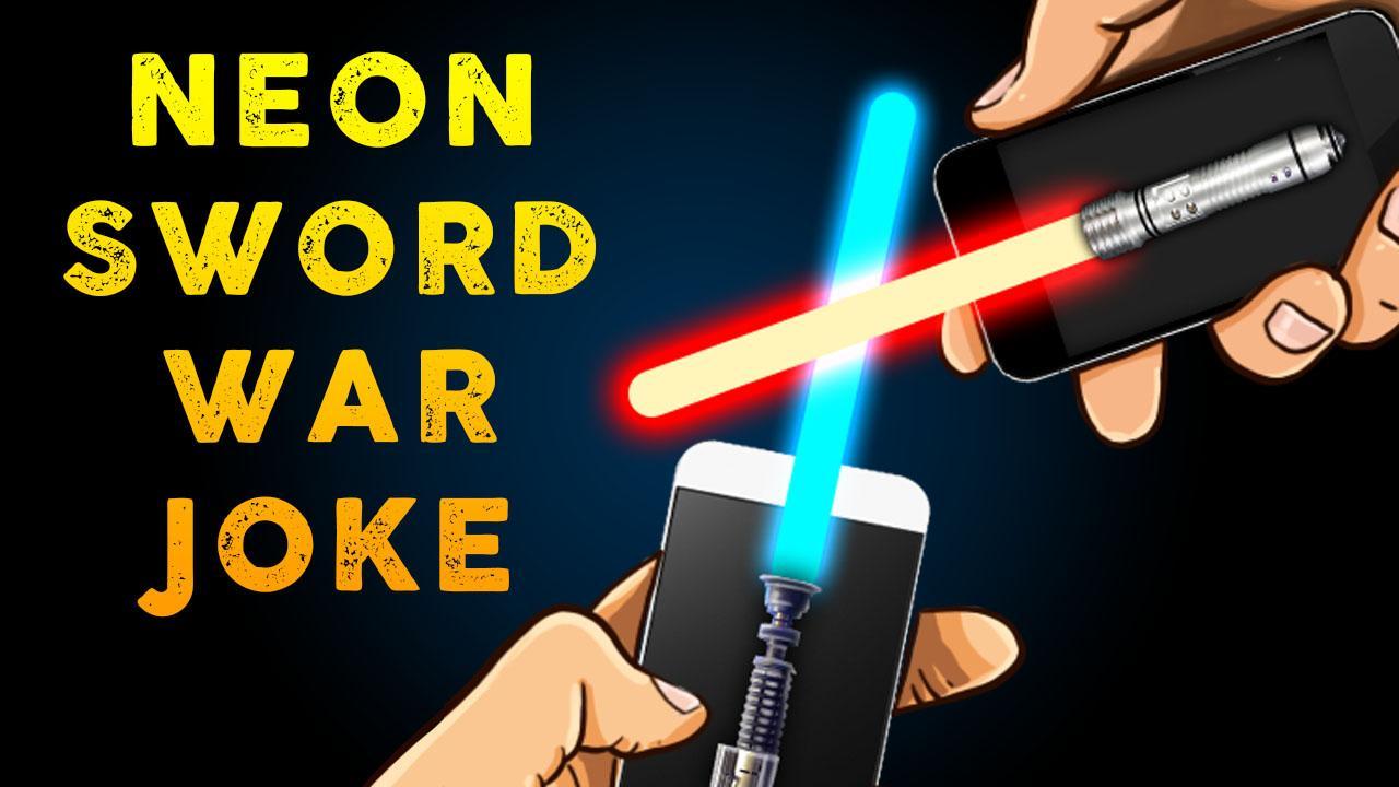 Neon Sword War Joke