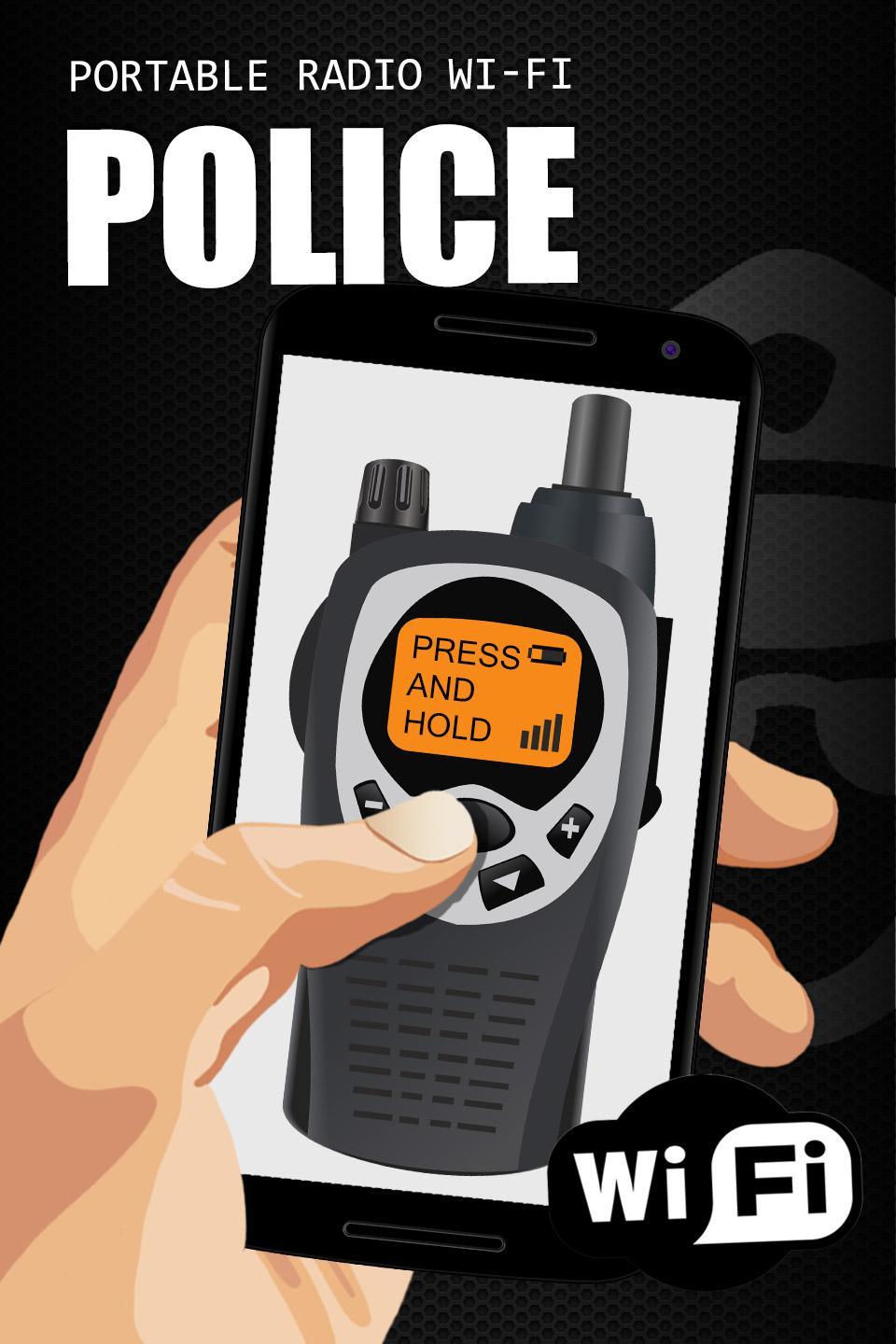 Police portable radio wi-fi