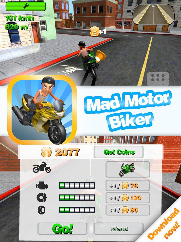 Mad Motor Biker