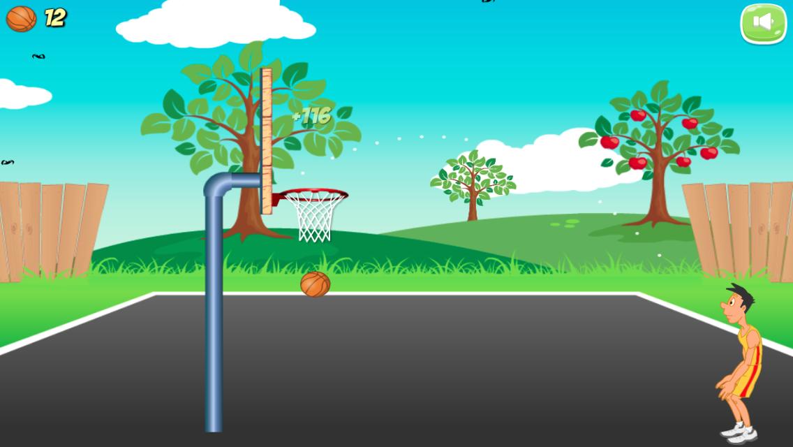 Basketball in Street