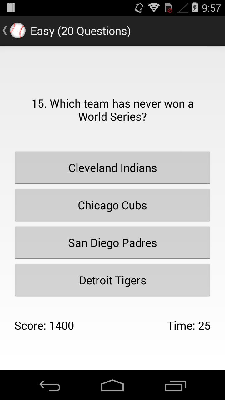 Ultimate Baseball Trivia