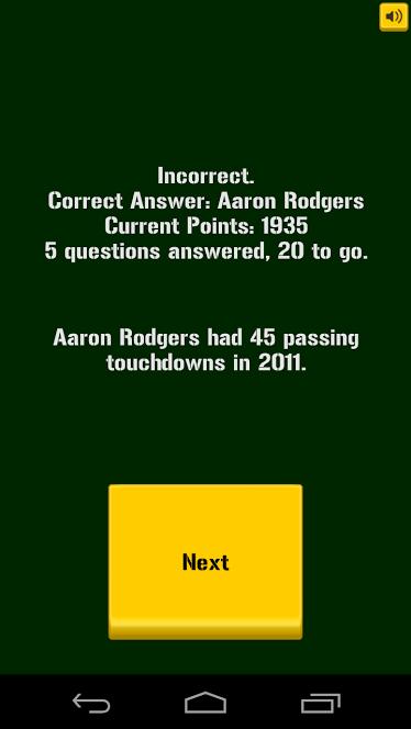 Fan Trivia: Green Bay Packers