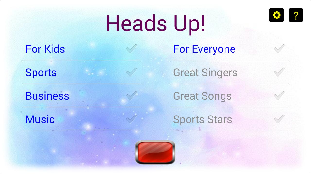 Quiz Party Game - Heads Up Dis