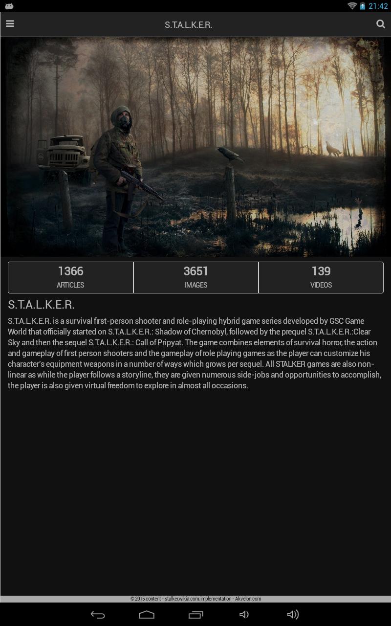 All Wiki: Stalker