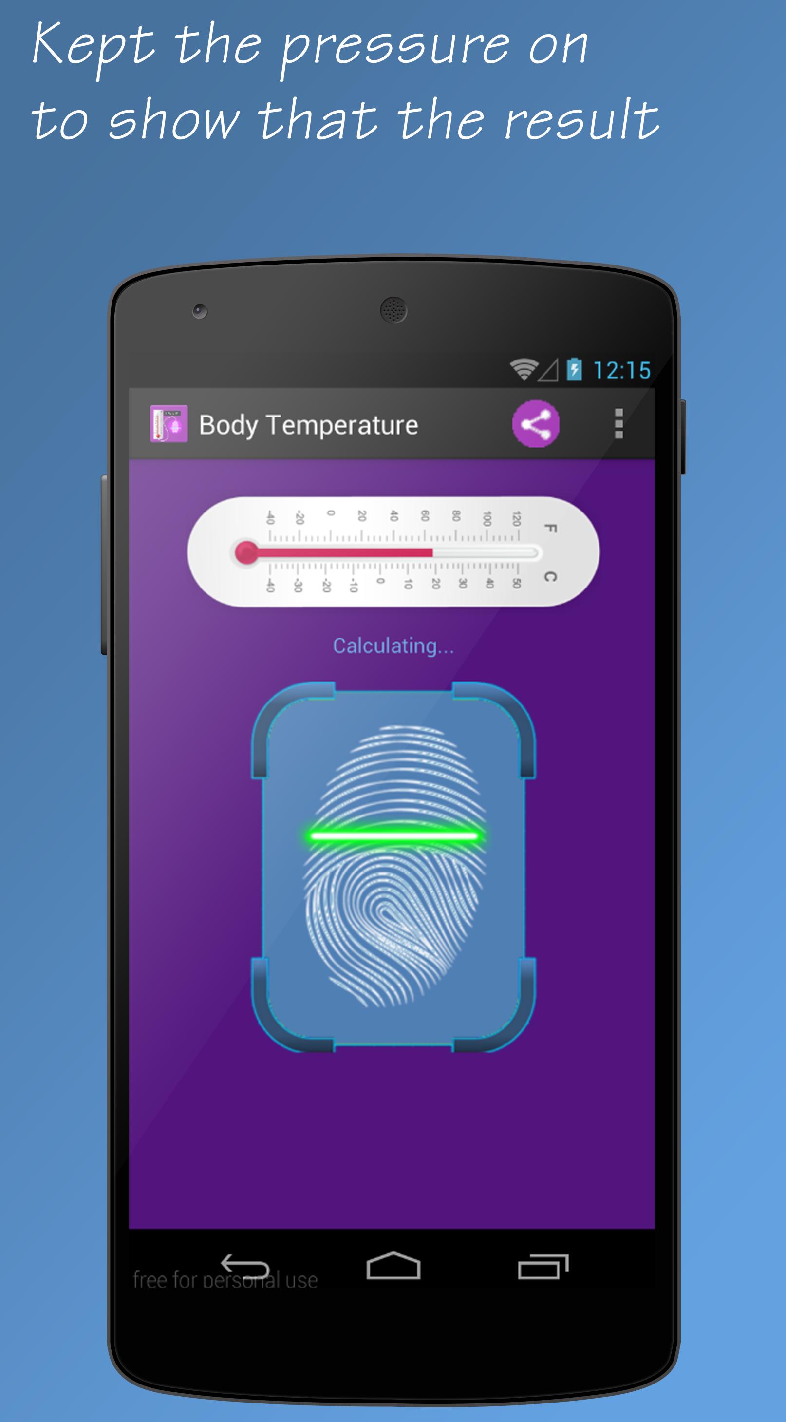 calcul your temperature prank