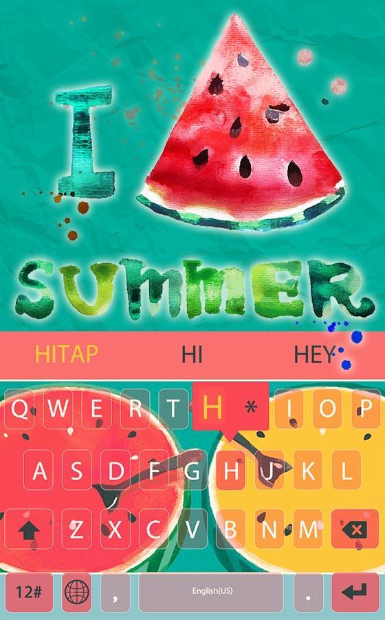 Summer watermelon for Keyboard