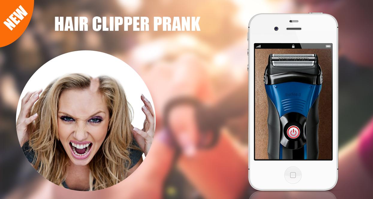 Hair clippers prank