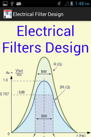 Electrical Filter Design