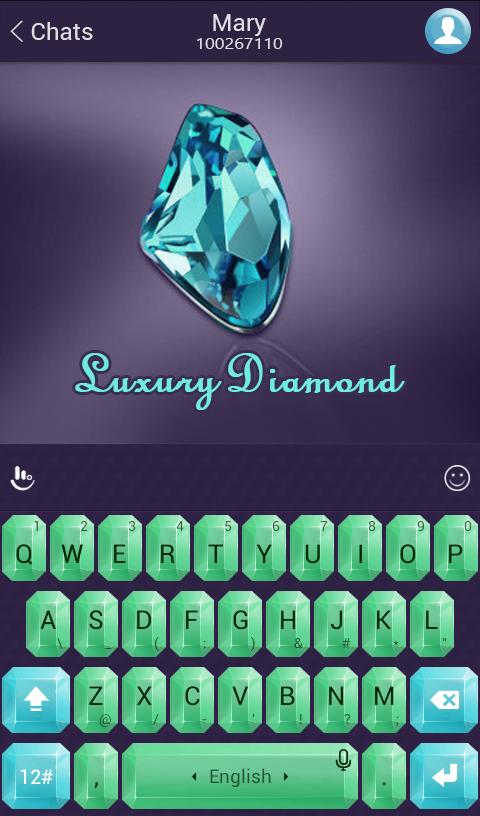 TouchPal Luxury Diamond Theme