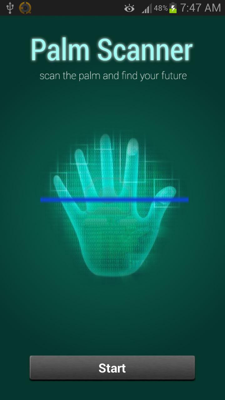 Palm Reader/Scanner HD joke