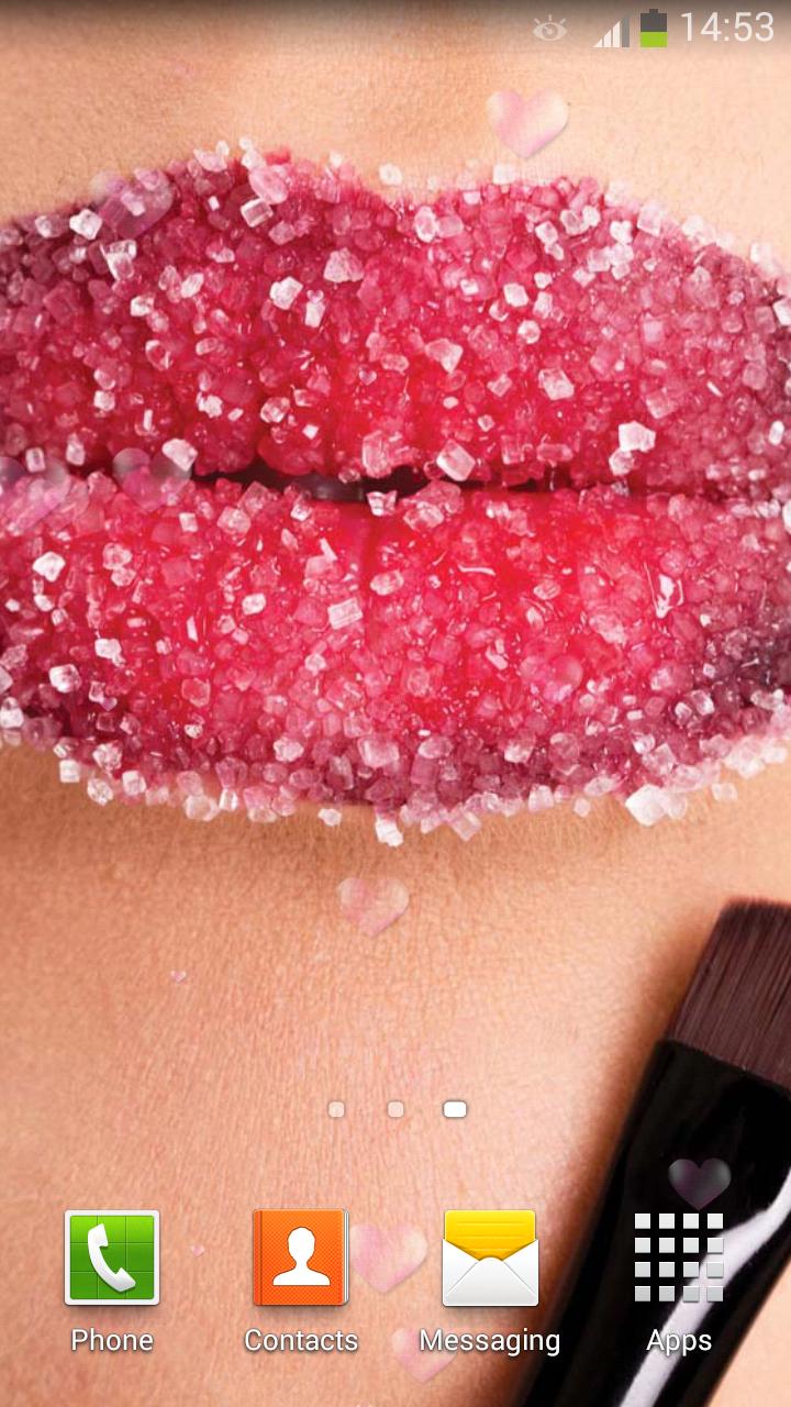 Sugar Lips Live Wallpaper