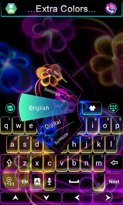 Extra Colors GO Keyboard Theme