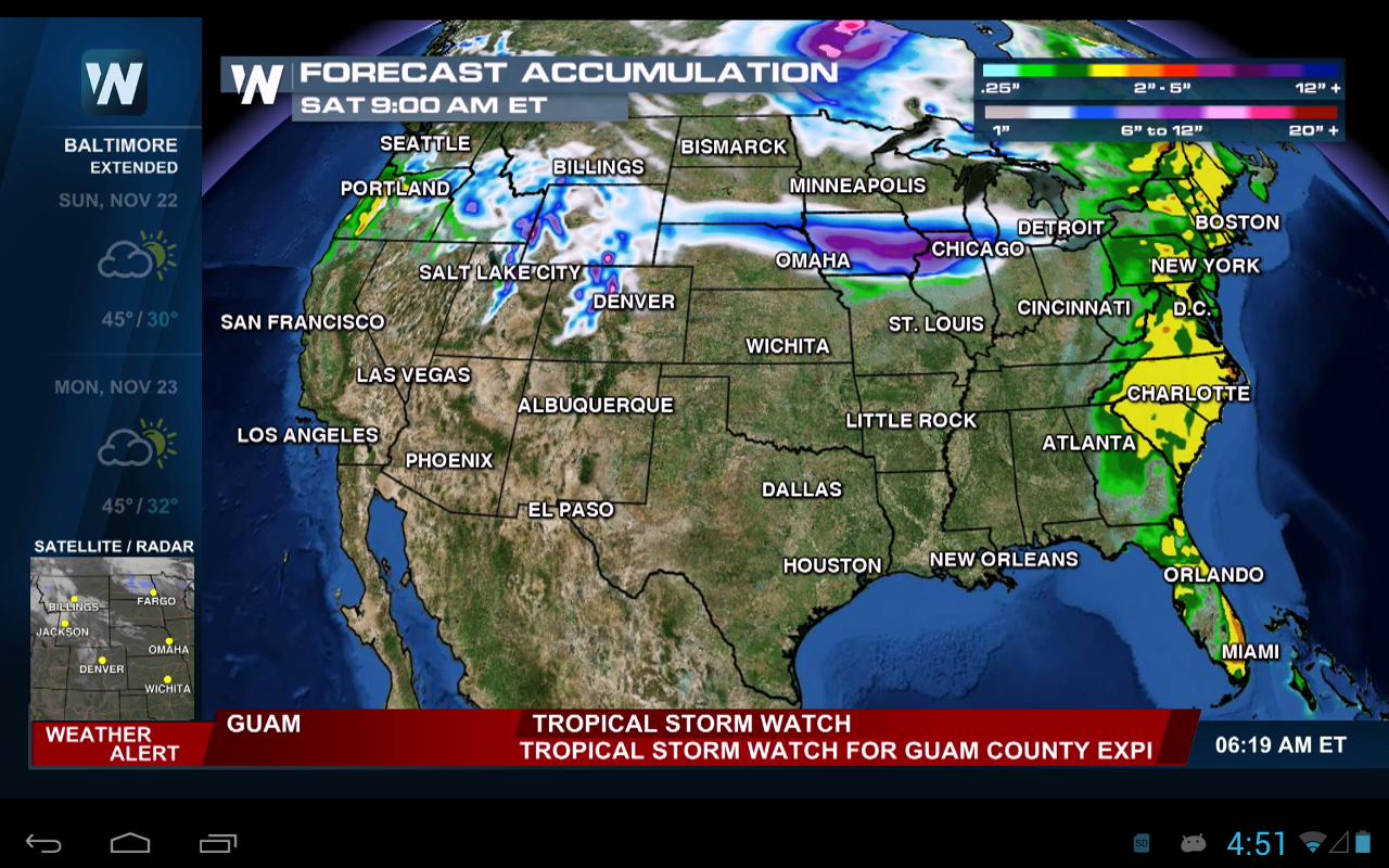 WeatherNation Tablet