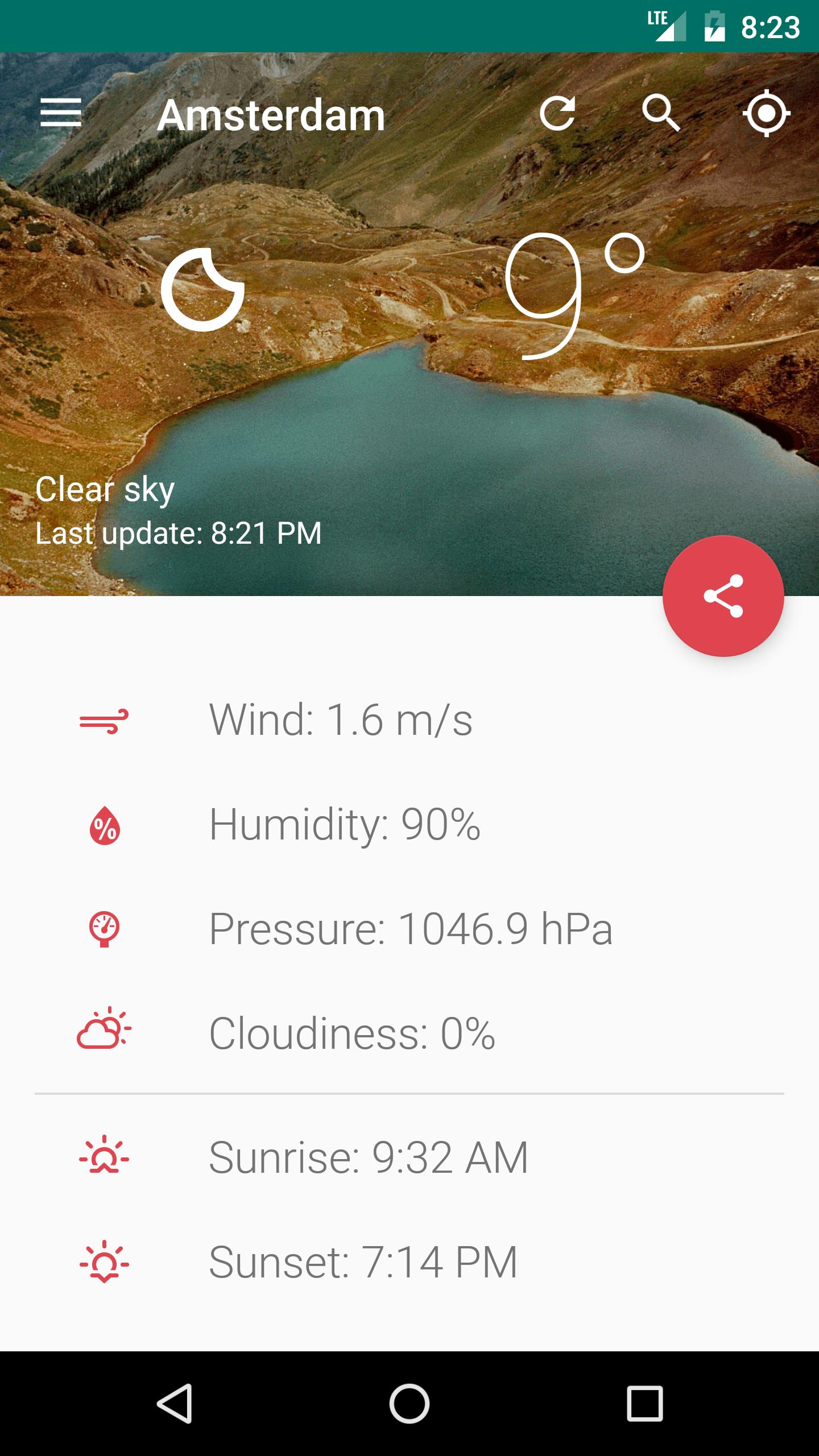 Good Weather - Open Source app