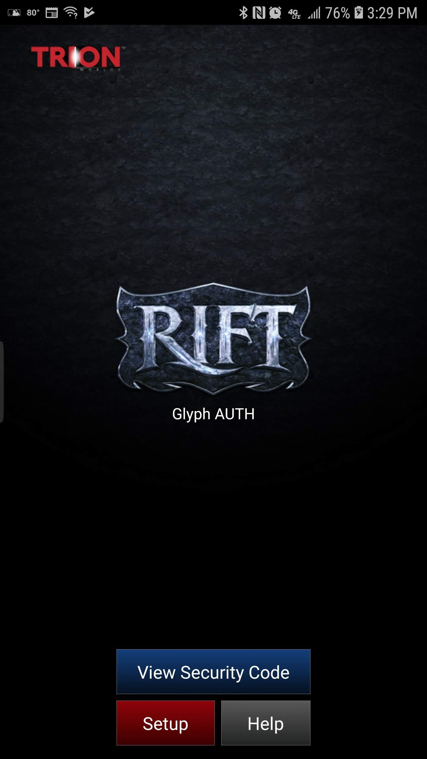 Glyph Auth