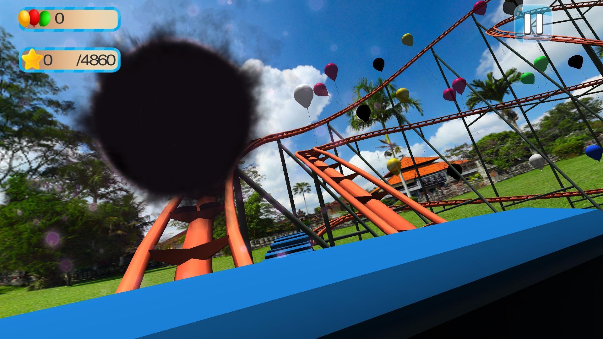 Roller Coaster VR : Balloon Blast