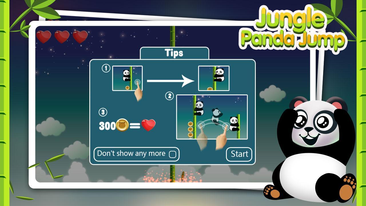 Jungle Panda Jump