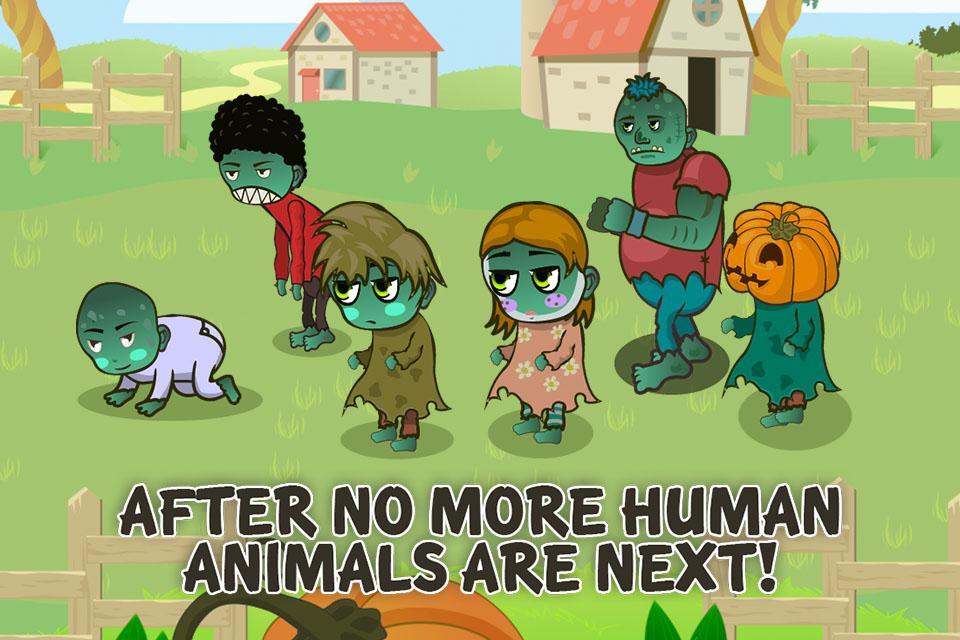 Tsunami of Zombies VS Animals