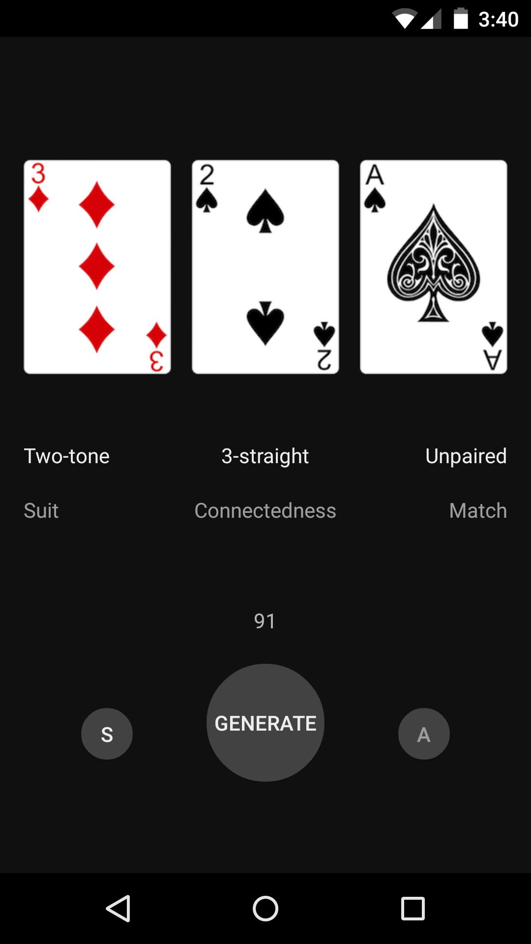 Poker Flop Generator