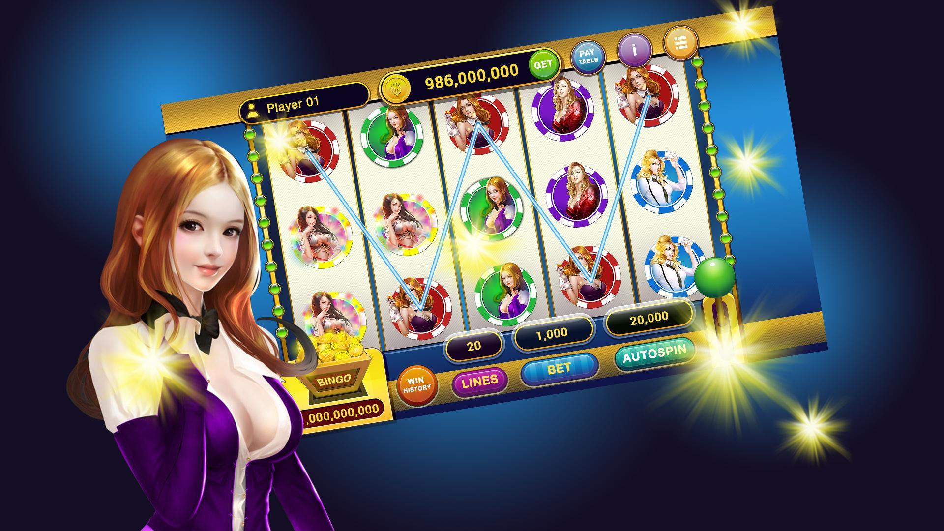 Slot Machine - Casino Hotgirls