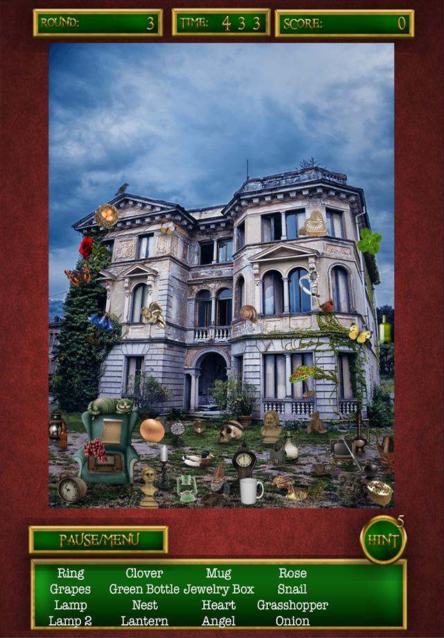 Hidden Objects Haunted Houses FREE