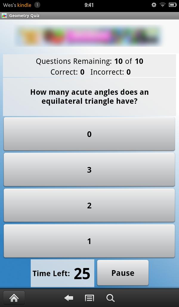 Geometry Quiz