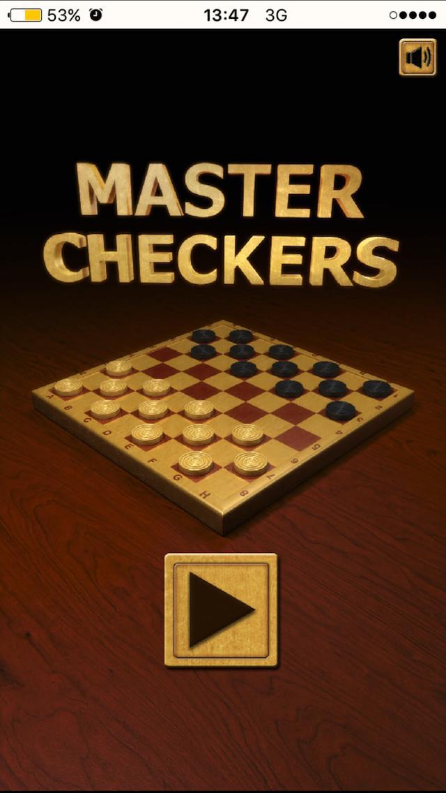 Checkers Draughts - board game