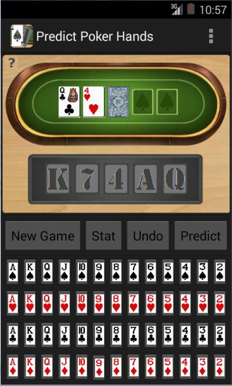 PREDICT POKER HANDS