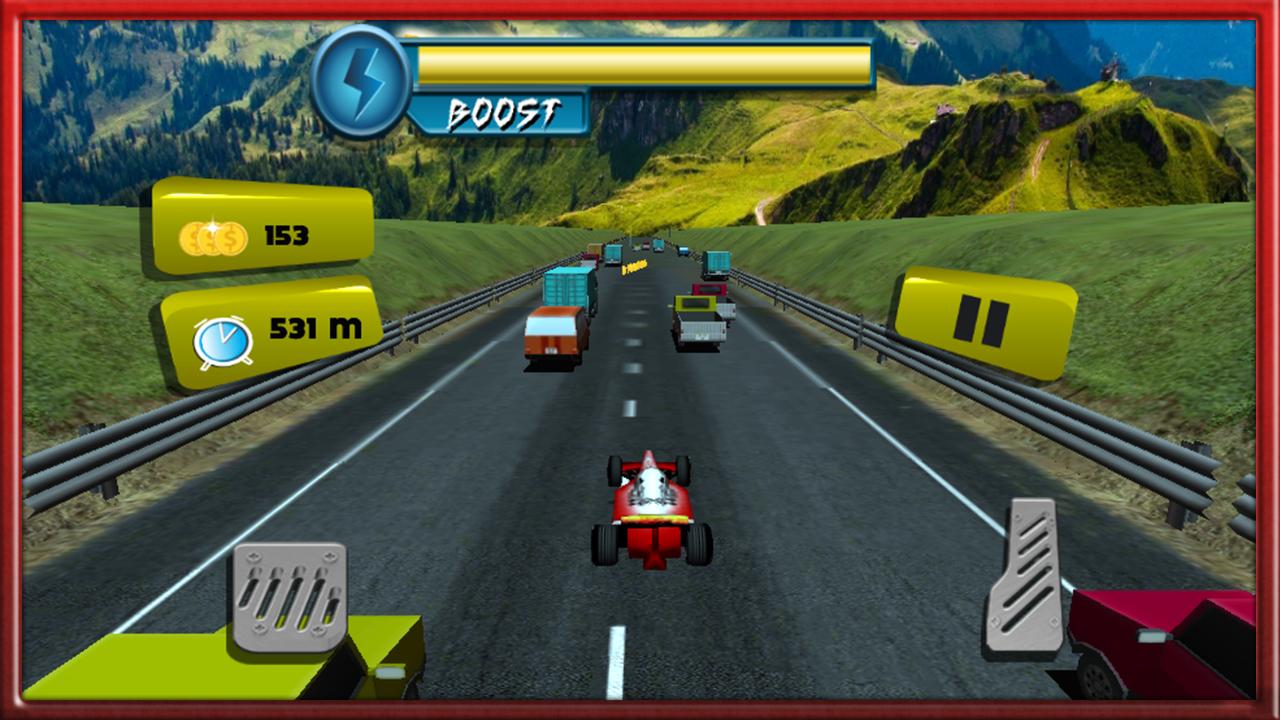 Speed Car attack Race: Endless