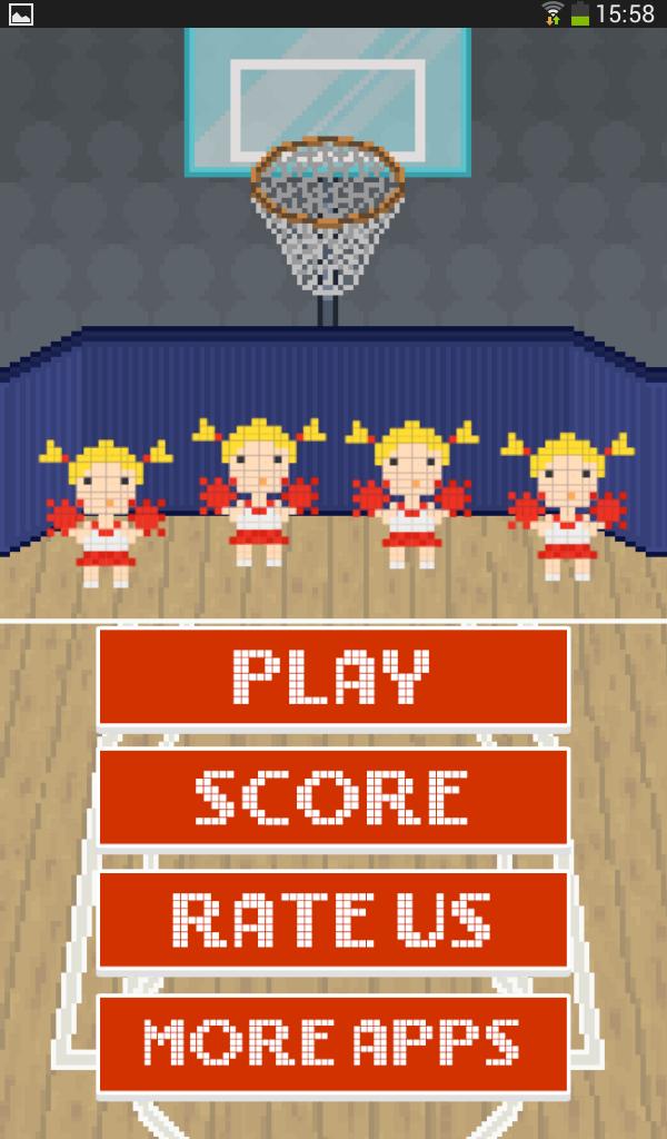 Basketball fun spin game