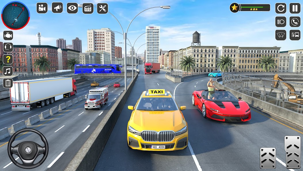 Offroad City Taxi Game Offline