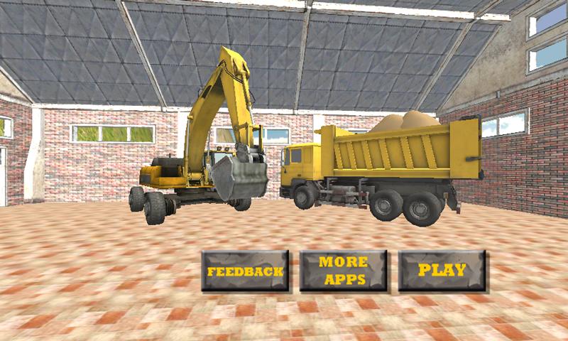 Heavy Excavator Big Sim Rescue