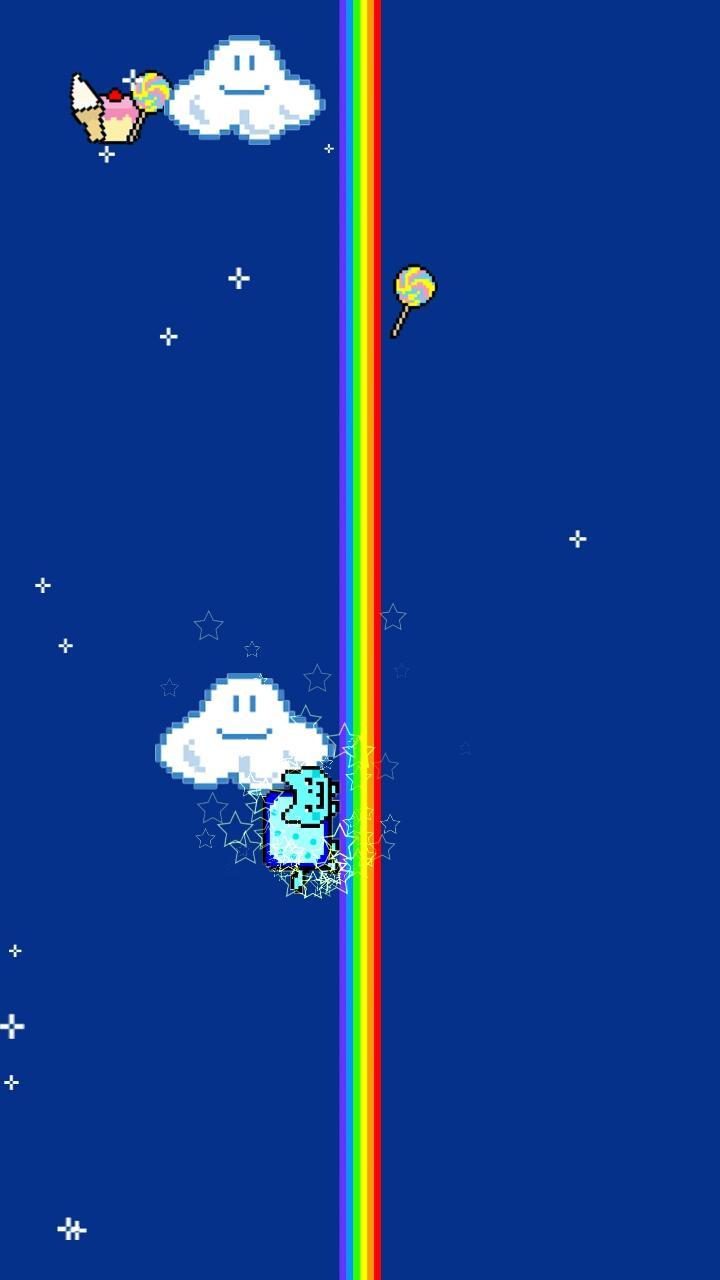 Nyan Cat Rainbow Runner