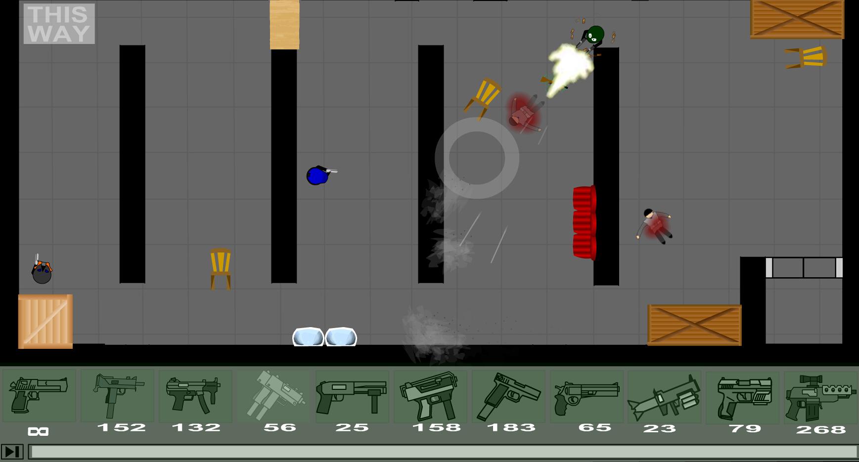 Stickman Soldier Shooting